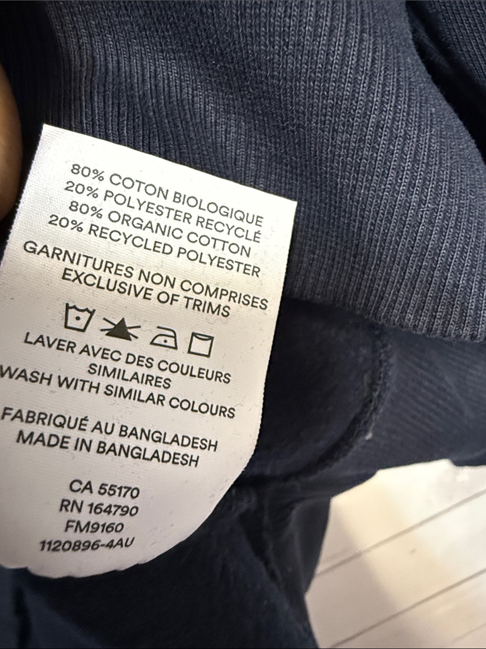 Frank & Oak 1/4 zip Sweatshirt - Picture 6 of 6